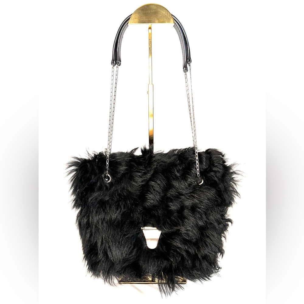 Céline Shearling Shoulder Bag NWT